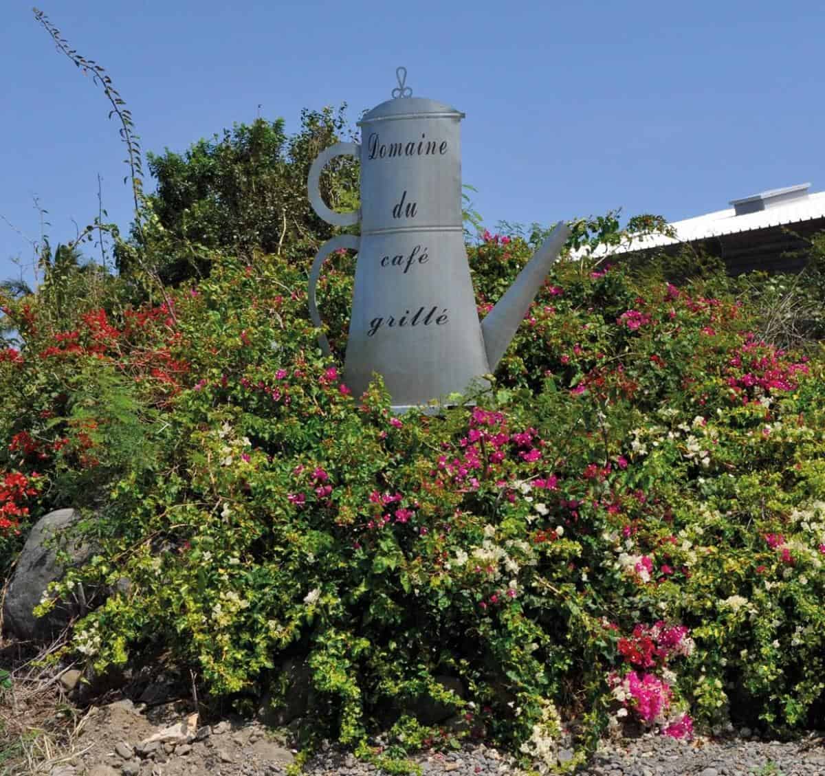 Photo du domaine du café grillé de Saint-Pierre île de La Réunion