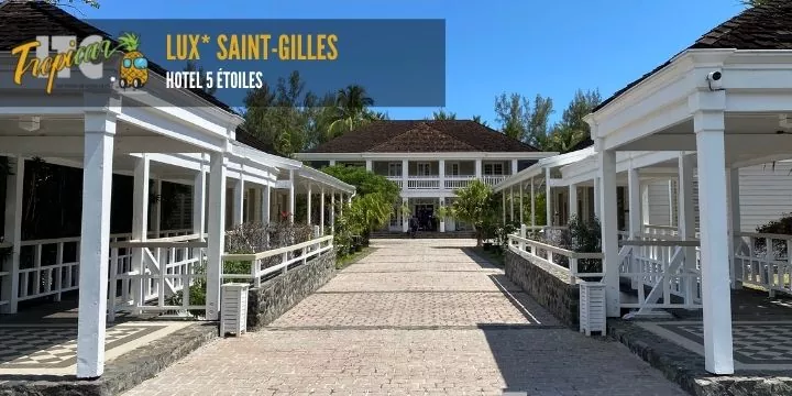 entree du Lux hotel saint gilles 