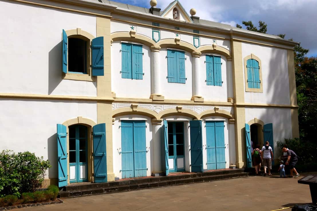 Photo du musée Villèle à Saint-Gilles de l'île de La Réunion
