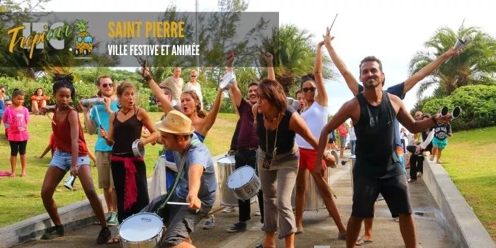 Saint Pierre est la ville la plus dynamique et festive du Sud de La Réunion