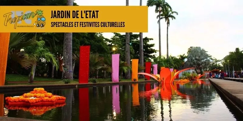 Le jardin de l'Etat accueille des spectacles et festivités culturelles